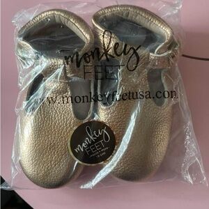 New Monkey Feet Rose Gold Kids Shoes